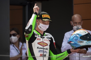 Jeffrey Buis in motorkleding