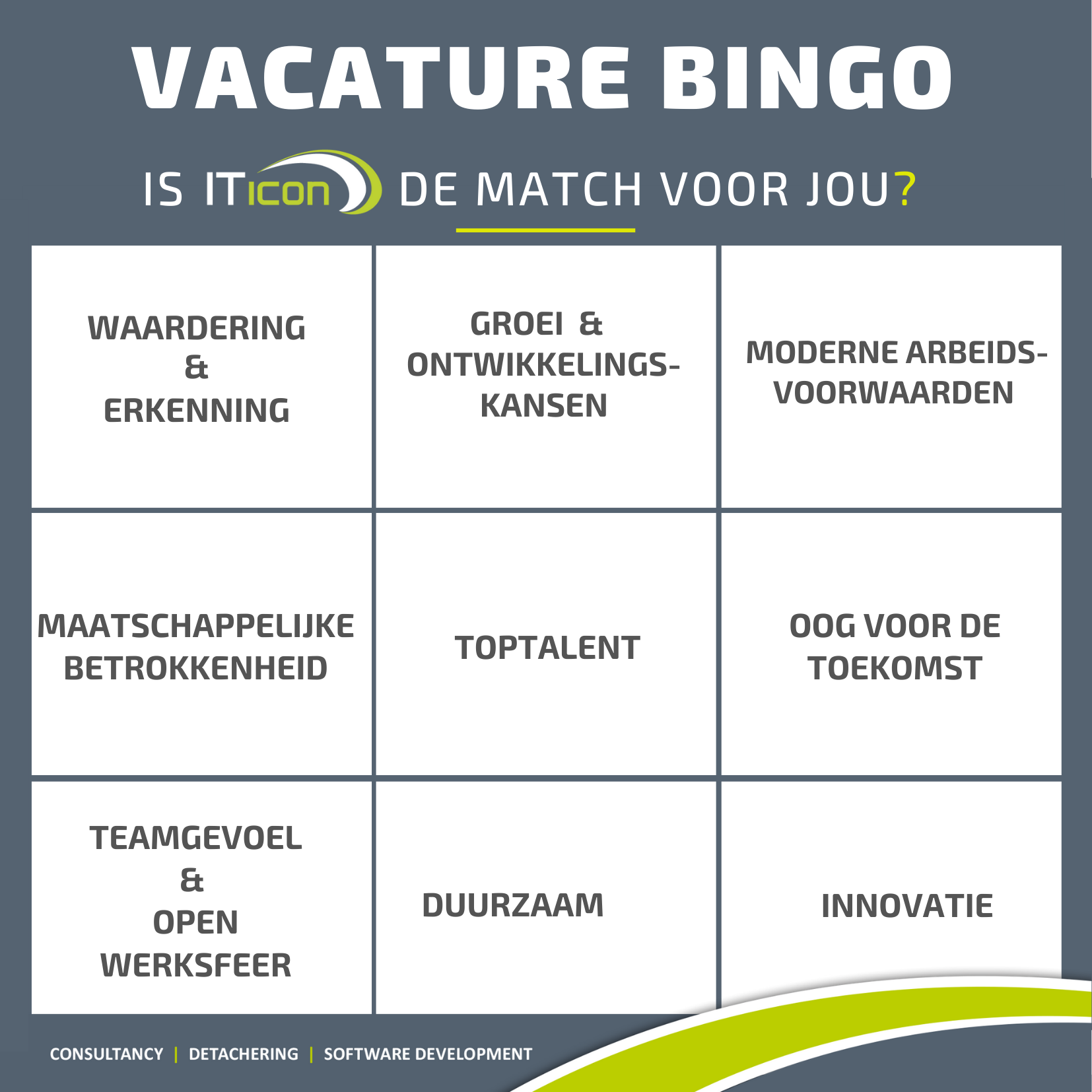 Vacature bingo ITicon (3) Vacature bingo ITicon