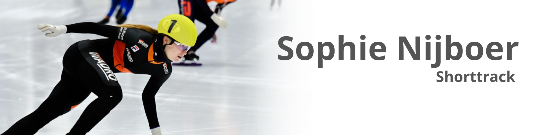 Shorttracksters Sophie Nijboer